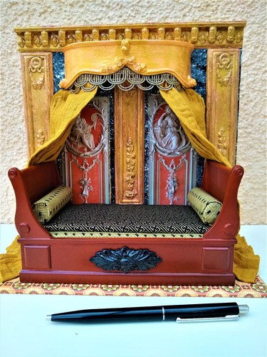 Divano miniatura scala 12 - divano, in