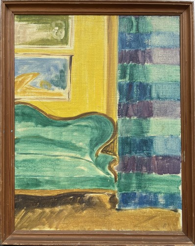 Interno impressionista con - interno,