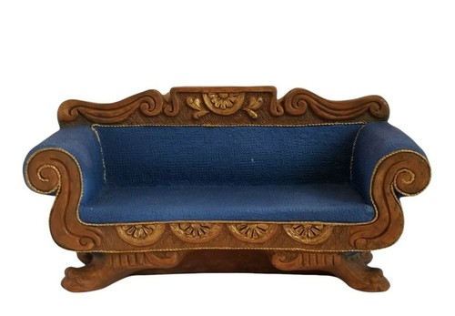 Divano vintage - divano, blu